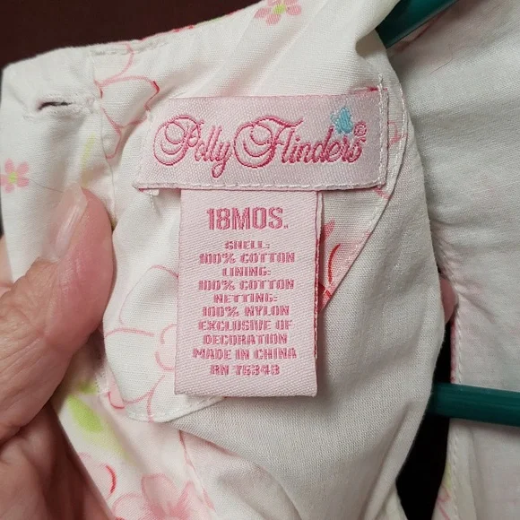 HOST Vintage Polly Flinders Dress with Bloomers-18 Months